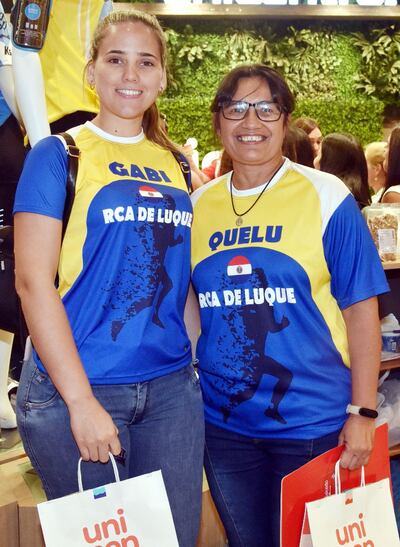 Celeste Galeano y Raquel Torres.