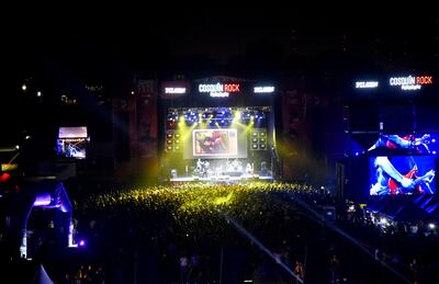 Un sábado a puro rock en Asunción