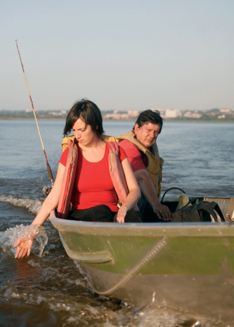 Renate Costa, directora y actriz de la película "108 Cuchillo de palo".