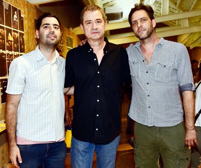 Stefan Knapps, Fernando Allen y Javier Ortiz.