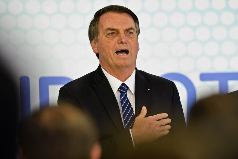 Jair Bolsonaro, presidente de Brasil.