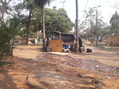 Damnificados en zona del Cabildo.