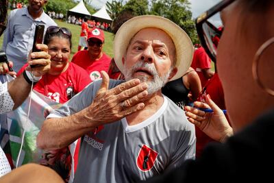 El expresidente brasileño Luiz Inácio Lula da Silva.
