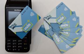 La tarjeta Más el uso del billetaje electrónico se encuentra operativa, así como también su validador.