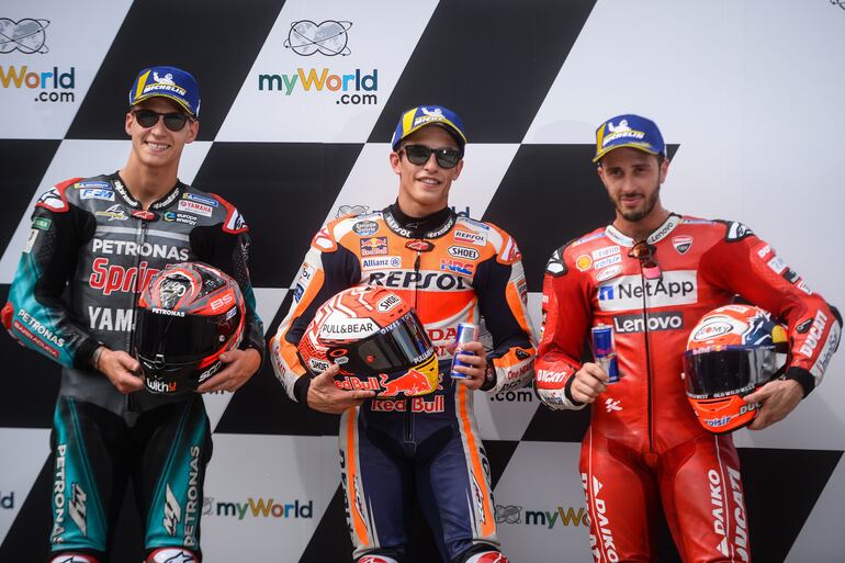 Marc Márquez conquistó la pole y partirá primero el domingo en el Gran Premio de Austria.