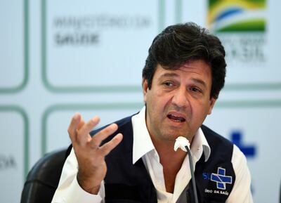 Luiz Henrique Mandetta, exministro de Salud de Brasil.