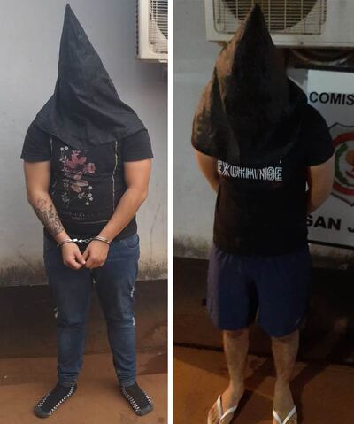 Los detenidos quedaron a disposición del Ministerio Público.