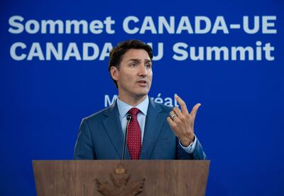 Justin Trudeau, primer ministro de Canadá.