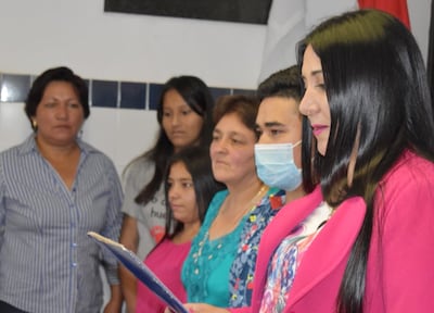 Algunos pacientes trasplantados y sus madres agradecieron por la excelente atención de los galenos durante la inauguración.