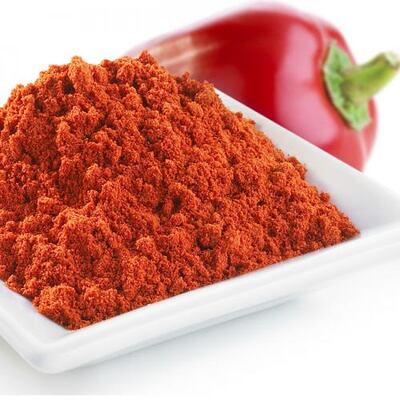 El pimentón es polvo de ajíes pimientos rojos.