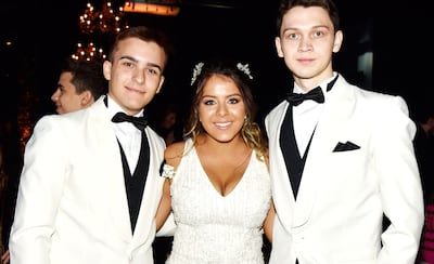 Matías Salama, Paz Valdez y Mauricio Meza.