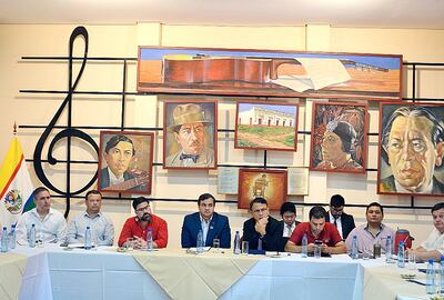 Autoridades nacionales y departamentales participaron ayer de una mesa de trabajo en la Gobernación de Misiones.