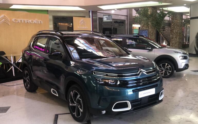 Automaq, representante oficial de Citroën en nuestro país, realiza una exhibición en el hall central del Shopping del Sol.