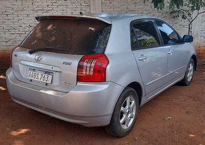 El automóvil fue trasladado a la comisaría del barrio Pablo Rojas de Ciudad del Este.