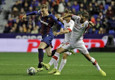 Levante derrotó al Mallorca.