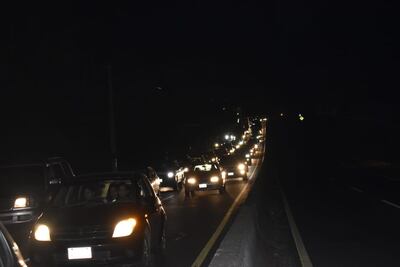 Lento operativo retorno por ruta PY02 .