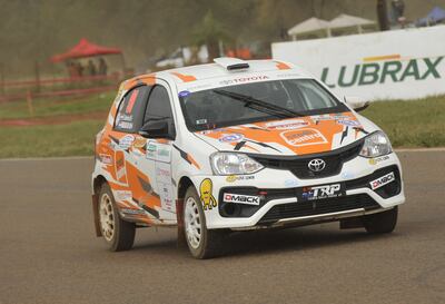 Beto Ramírez estará en el Rally del Chaco con el Toyota Etios.