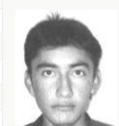 José Eraldo Carmona Franco, está prófugo.