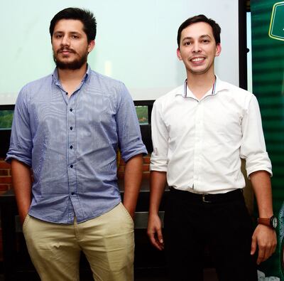 Santiago Bogado y Nelson Meza.