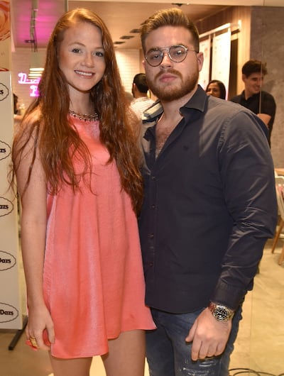 Paloma del Puerto y Sebastián Stroessner.