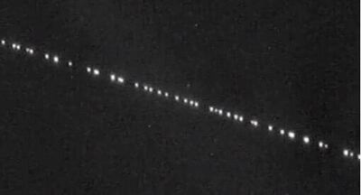 Luces observadas hoy en cielo paraguayo.