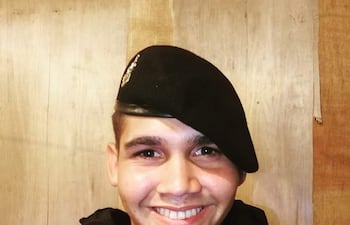 Roberto Abraham Benítez Cantero infanteria de marina