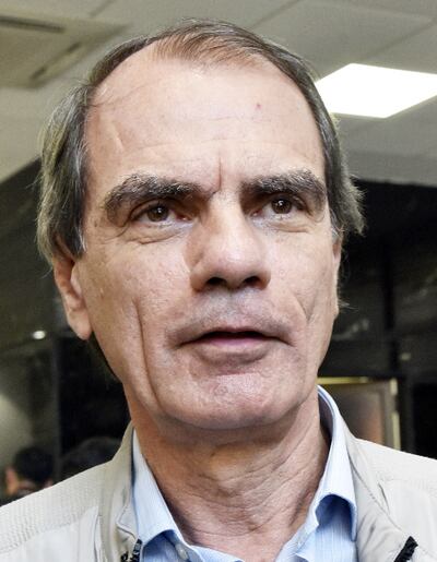 Ing. Osvaldo Román Romei, consejero paraguayo de la entidad hidroeléctrica Itaipú, margen derecha.