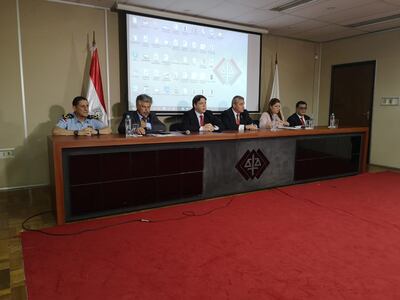 Conferencia de Prensa en Ministerio Público. Operación Dignidad y Operación Dominio.