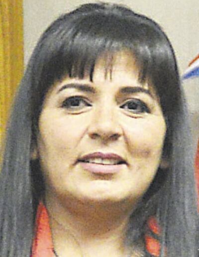 Del Pilar Medina, diputada (ANR, cartista). Fue imputada por violar supuestamente las vedas y cuarentenas sanitarias.