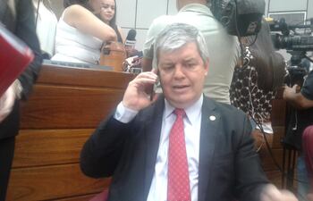 Senador Enrique Riera, ex Honor Colorado.