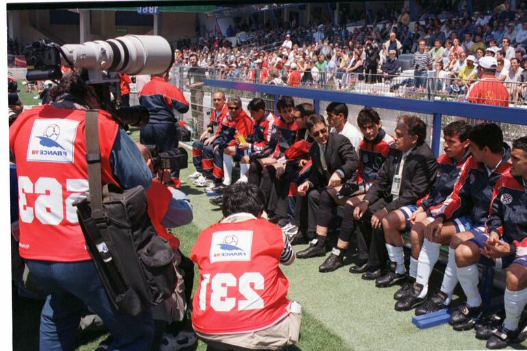 Paraguay, Bulgaria, Mundial Francia 1998.
