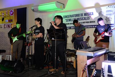 Clausura del conservatorio “Semillas Musicales”, en Ayolas.