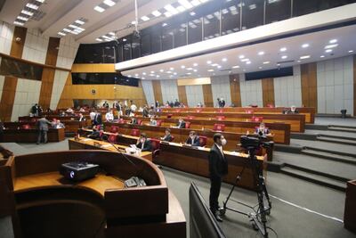 La Cámara de Diputados se volvió a reunir ayer por tercera vez de forma extraordinaria desde que el Gobierno decretó la cuarentena por el covid-19. Una mayoría aprobó el proyecto de declaración.