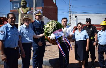 Rinden homenaje por los 150 años de la muerte del Mariscal Francisco Solano López.