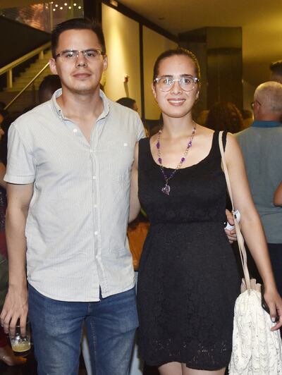 Alejandro Ríos y Jennifer Ramos.