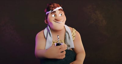 Este es el personaje creado por Laura Giménez y “Rocko” Pedrozo para el cortometraje nominado.