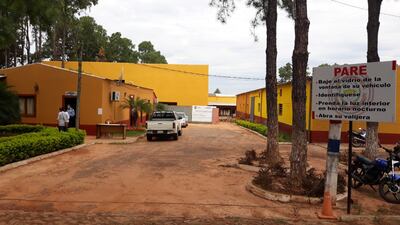 La sede del Colegio de Policías de Coronel Oviedo.