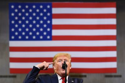 Donald Trump, presidente de los Estados Unidos.