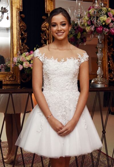 La joven es del colegio Lumen.