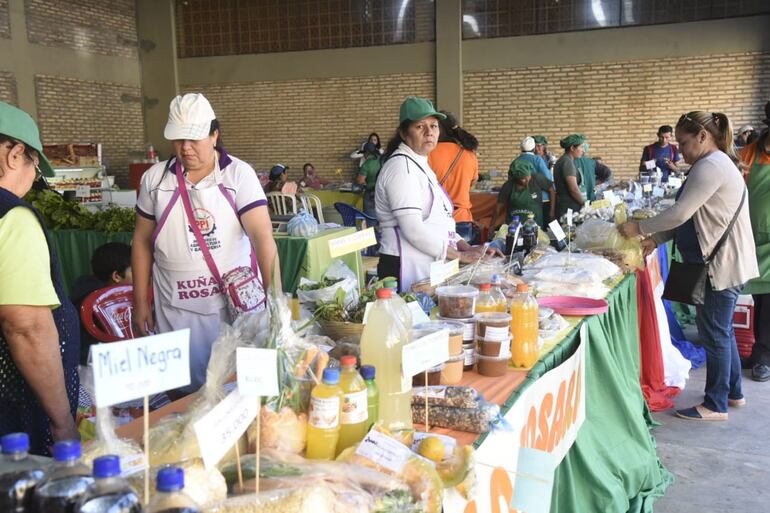 Feria en Abasto Norte.