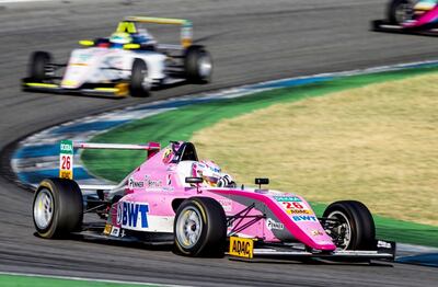 Muy buenas carreras realizó el piloto paraguayo Joshua Duerksen en las tres que tuvo el fin de semana en Hockenheim.