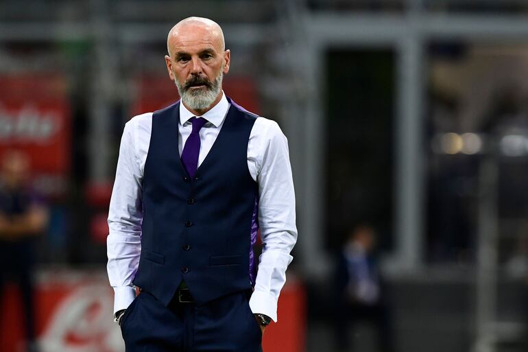 Stefano Pioli, Milan, Italia.