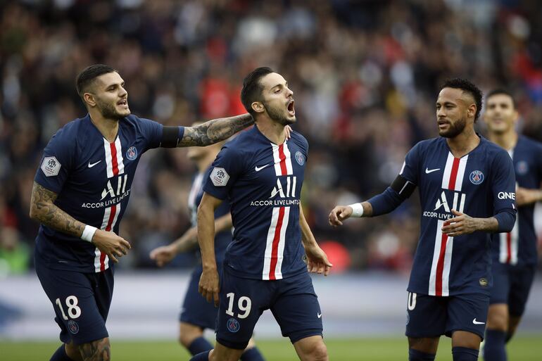 Pablo Sarabia puso el primero del conjunto capitalino.