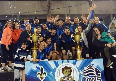 Celebración de los integrantes del Colegio Apostólico San José, en el Interpadres del Trinity.