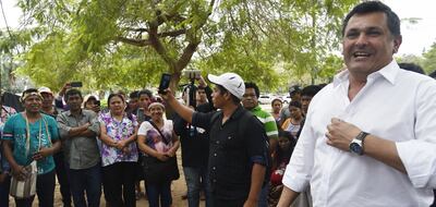 Édgar Olmedo, exintendente de Cnel. Oviedo, fue designado en el INDI y ya se reunió con nativos.