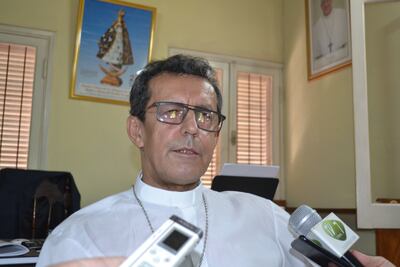 Monseñor Pedro Collar Noguera, obispo de Misiones y Ñeembucú.