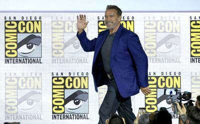 Arnold Schwarzenegger habló acerca de "Terminator: Dark Fate" en un panel durante el "Comic-Con International", en San Diego, California.