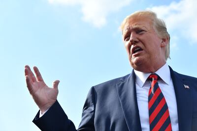 El presidente estadounidense, Donald Trump.