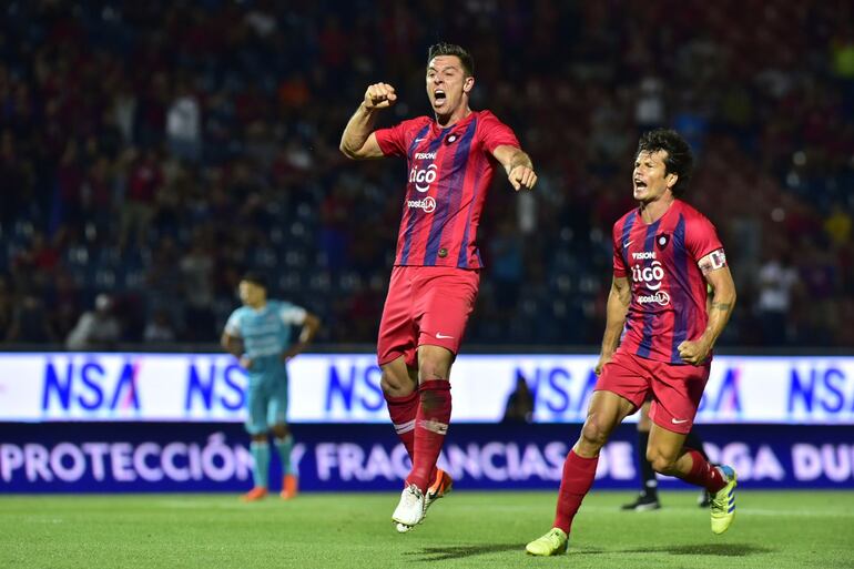 Diego Churín, Nelson Haedo Valdez, Cerro Porteño, Torneo Clausura 2019.