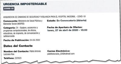 Defienden la necesidad de cámaras, pero nadie se responsabiliza de convocar un viernes, para abrir sobres lunes.